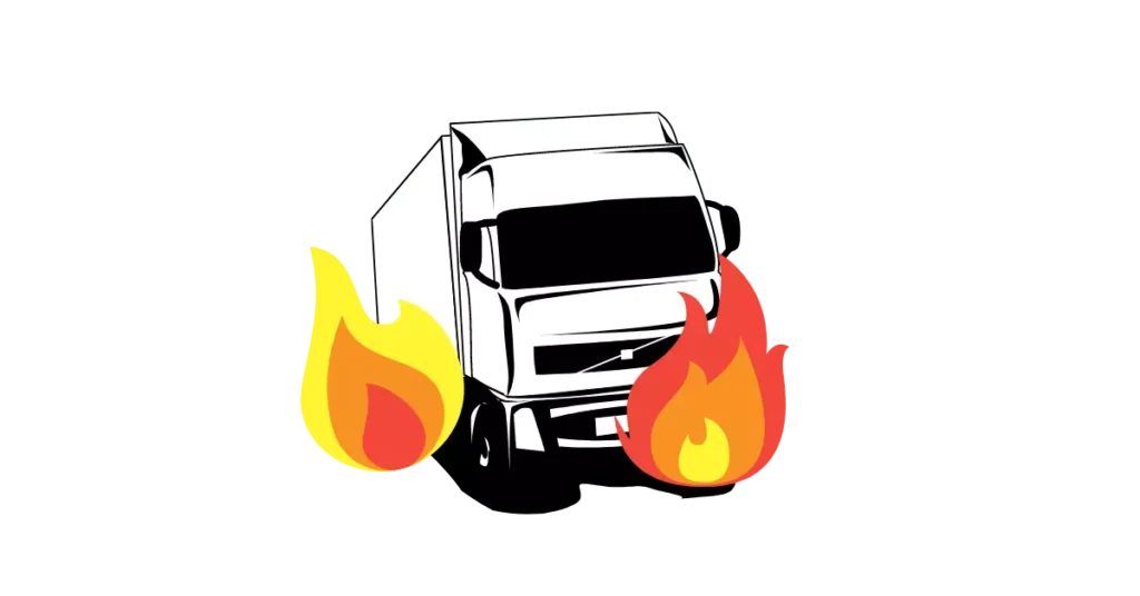 protection against fire in commercial vehicle insurance